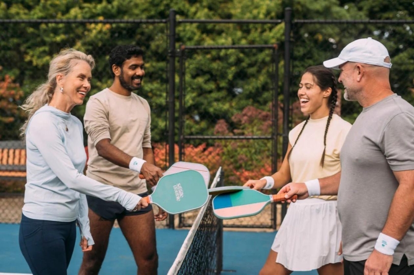 Bản đồ thế giới thể hiện sự phổ biến của pickleball